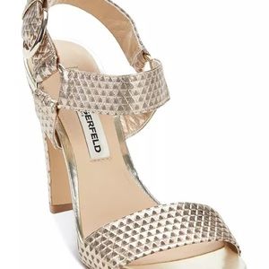 KARL LAGERFELD WOMEN’S CIEONE  DRESS SANDALS